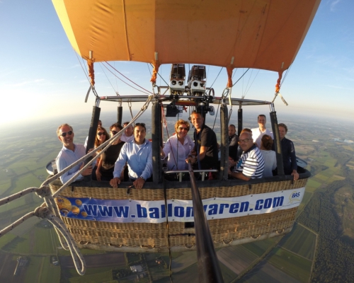 CuliAir Skydining ballonvaart boven Noord Limburg